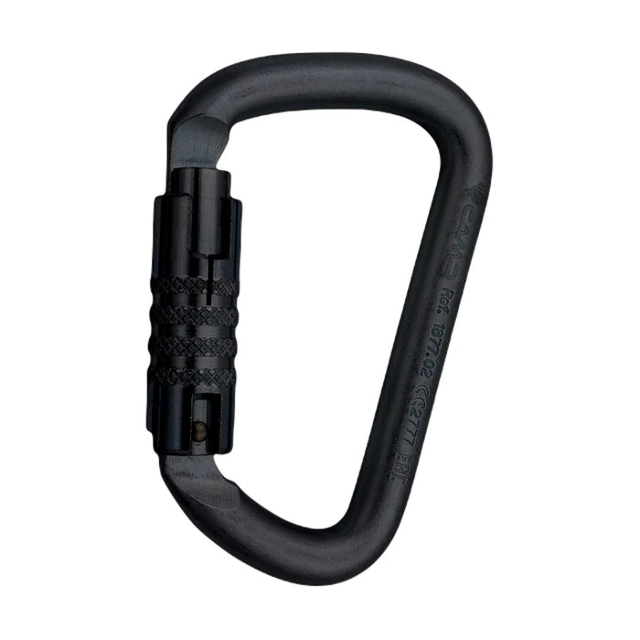 CAMP Steel HMS D 3Lock Carabiner - Black
Success