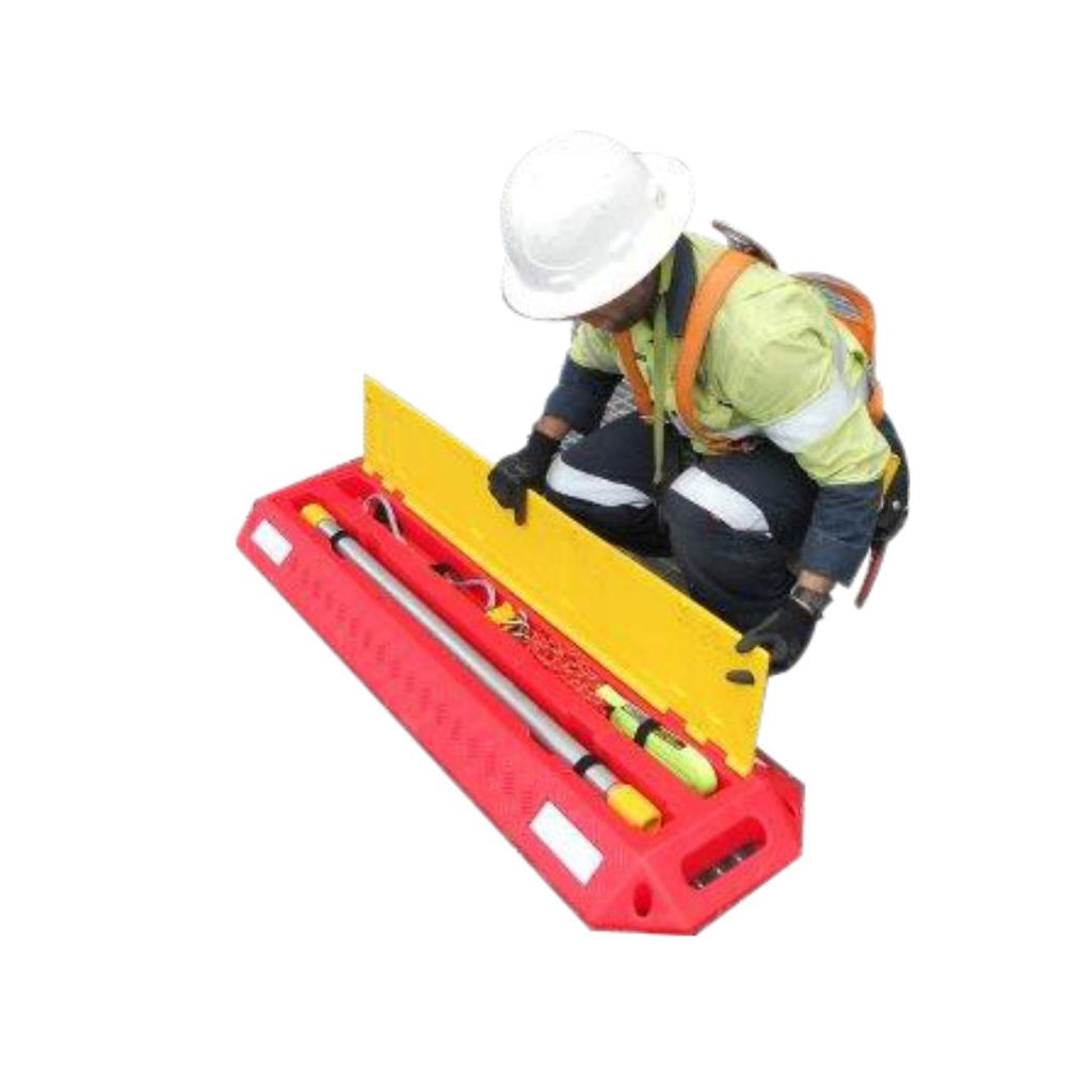 GRIDMESH Temporary Fall Arrest Anchor Height Dynamics