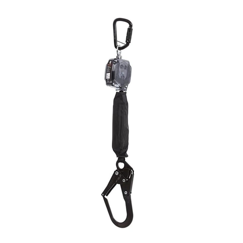 LINQ Tether Bloq 2m Retractable Lanyard with Steel Scaffold Hook