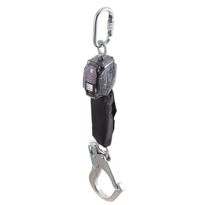 LINQ Tether Bloq Retractable Lanyard Scaffold Hook End-to-End