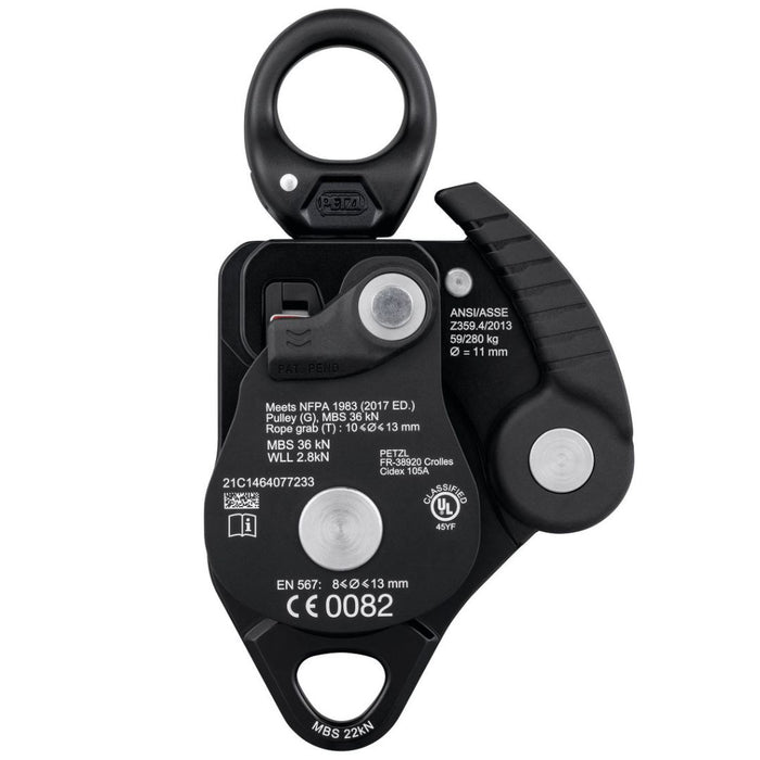 PETZL Twin Release Progress Capture Pulley Back