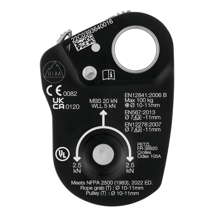 PETZL Mini Traxion Pulley Back