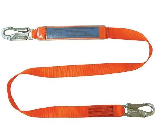 SPANSET ERGO Single Lanyards with Small Hooks Webbing