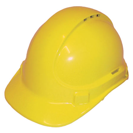 3M TA570 ABS Vented Safety Helmet Yellow