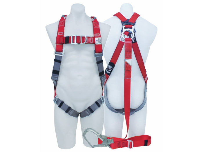 3M PROTECTA PRO Riggers with Adj Integral Lanyard and Scaffold Hook Large