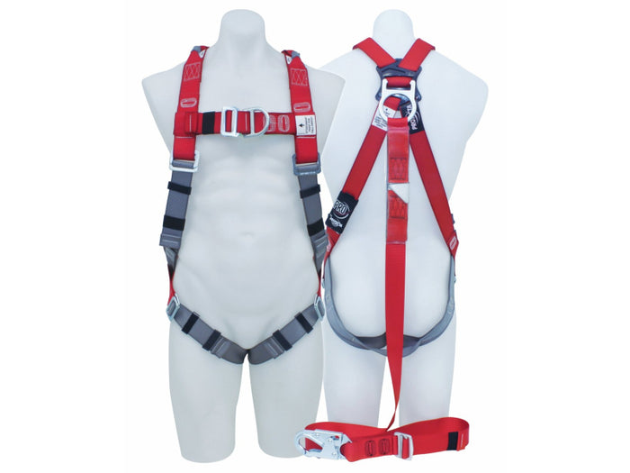 3M PROTECTA PRO Riggers with Adj Integral Lanyard and Snap Hook Large