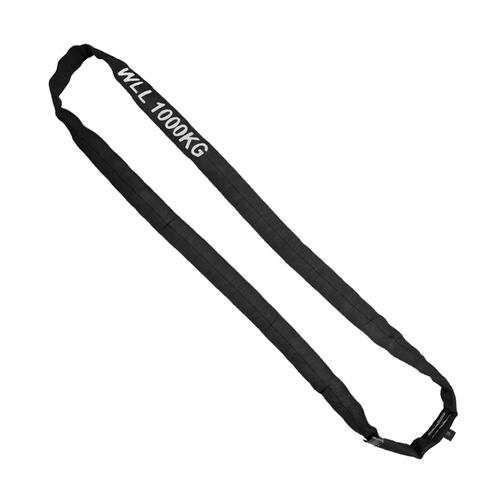 Austlift Round Lifting Sling 1 Tonne - Black