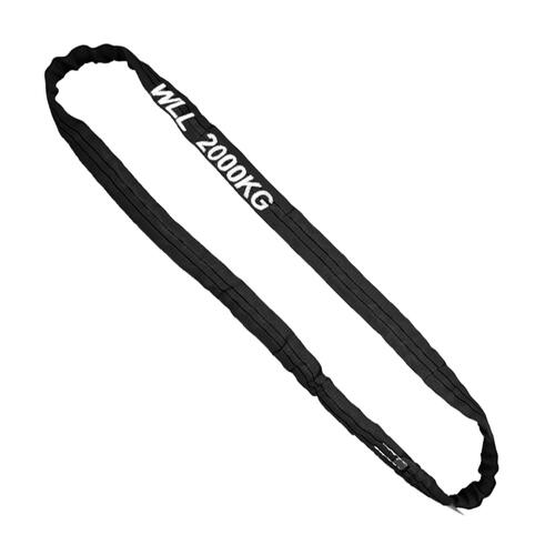 Austlift Round Lifting Sling 2 Tonne - Black