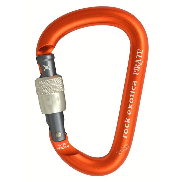 ROCK EXOTICA Pirate Carabiner Screwgate