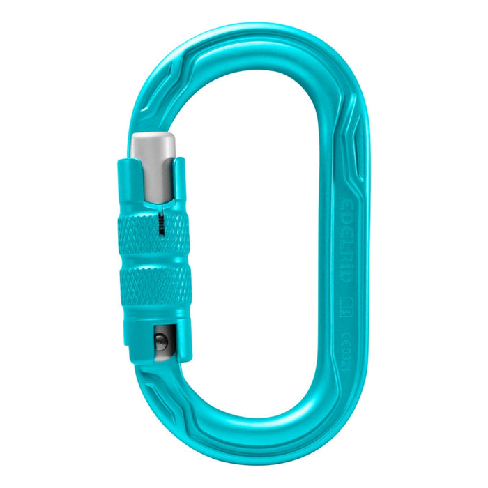Edelrid Oval Power 2500 Triple II Carabiner Blue