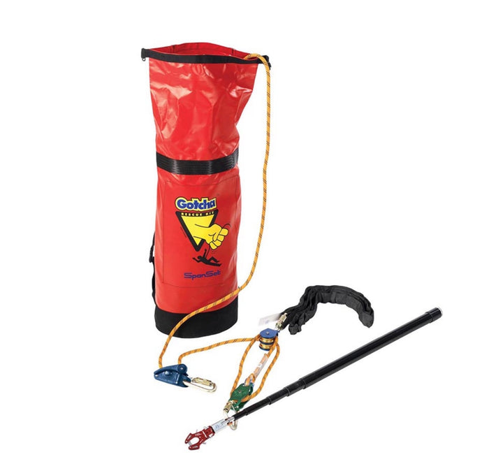 Spanset GOTCHA fall arrest rescue kit 50m
