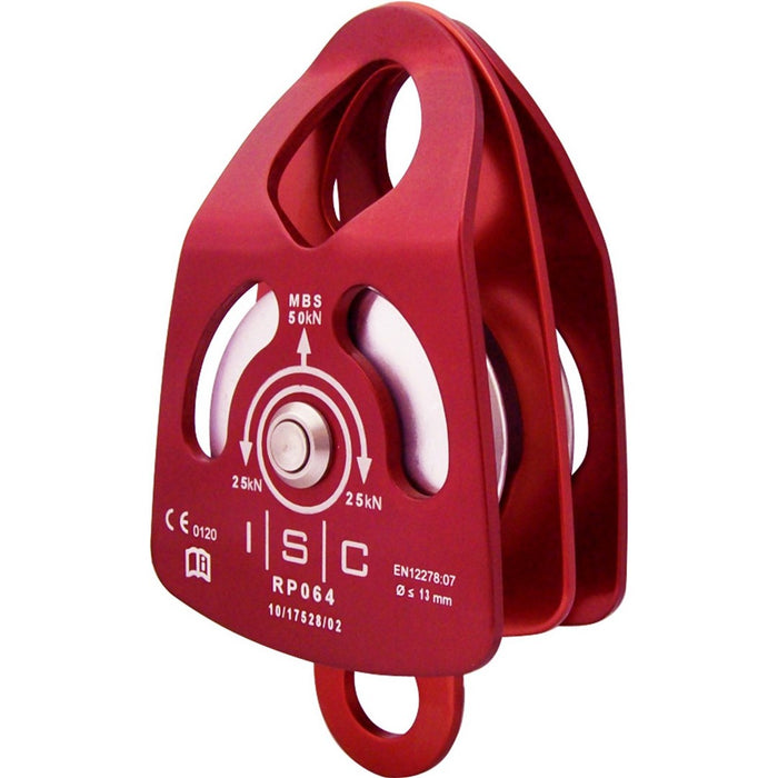 ISC Prusik Pulley Medium Double Alloy