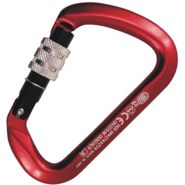 KONG Big D Alloy Carabiner Anodised