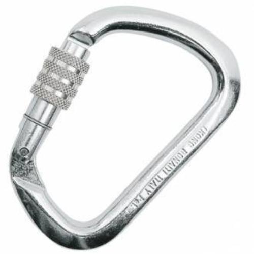 KONG Large Stainless Steel Carabiner Screwgate