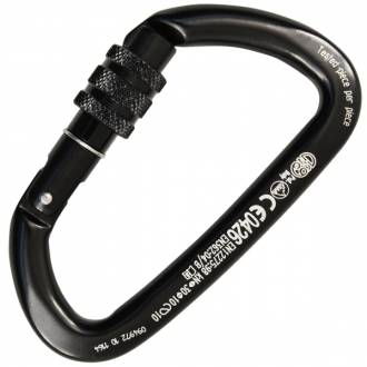 KONG Guide Alloy Carabiner Black