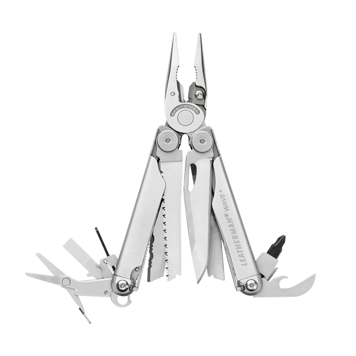 Leatherman Wave Plus Multi-tool Stainless Steel with Nylon Sheath