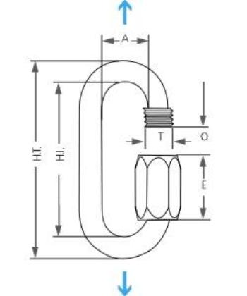 MAILLON RAPIDE Oval Widemouth - Steel