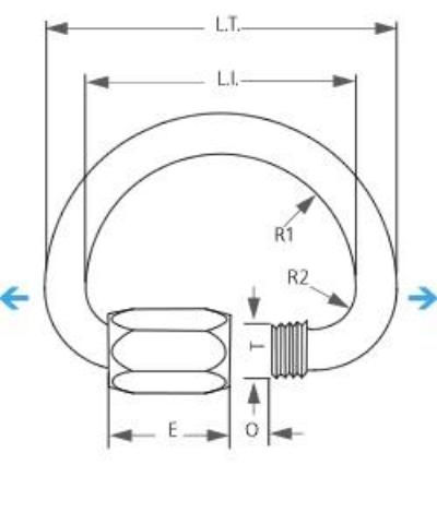 MAILLON RAPIDE Half Round - Steel