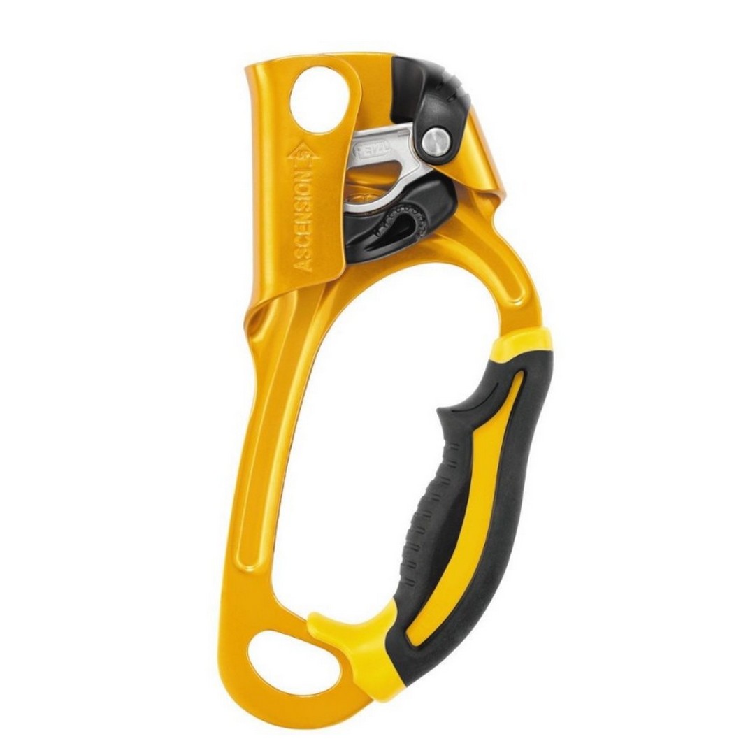 PETZL Ascension Right Hand Yellow and Black