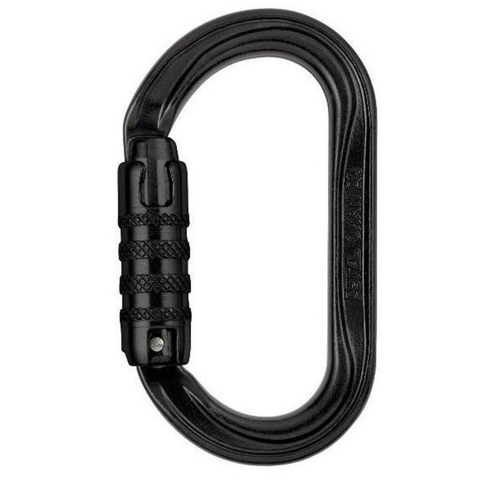 PETZL-M72A-TLN-OXAN-CARABINER.jpg PETZL Oxan Oval Triact Carabiner Black Triact Lock