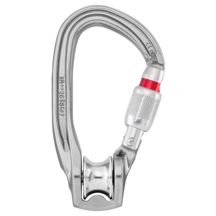 PETZL Rollclip Z Pulley Carabiner Screwlock - P75-SL