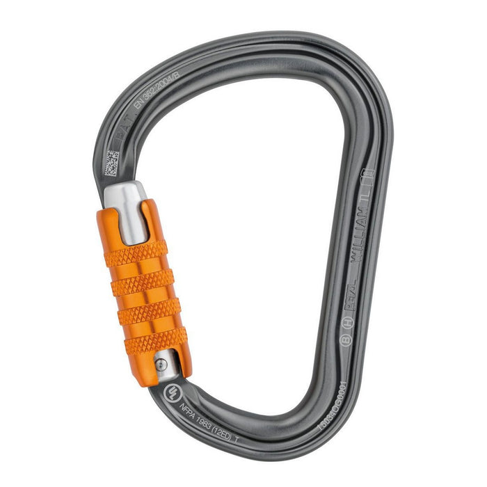 PETZL William Alloy Carabiner Tri-lock