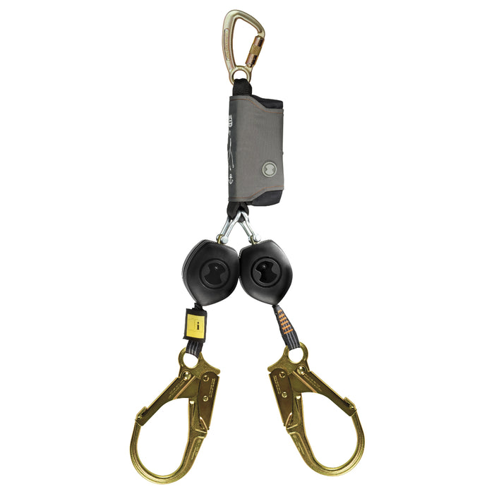 Skylotec Peanut Twin Webbing SRL double action snap hook caribiner - 1. 8 Metre