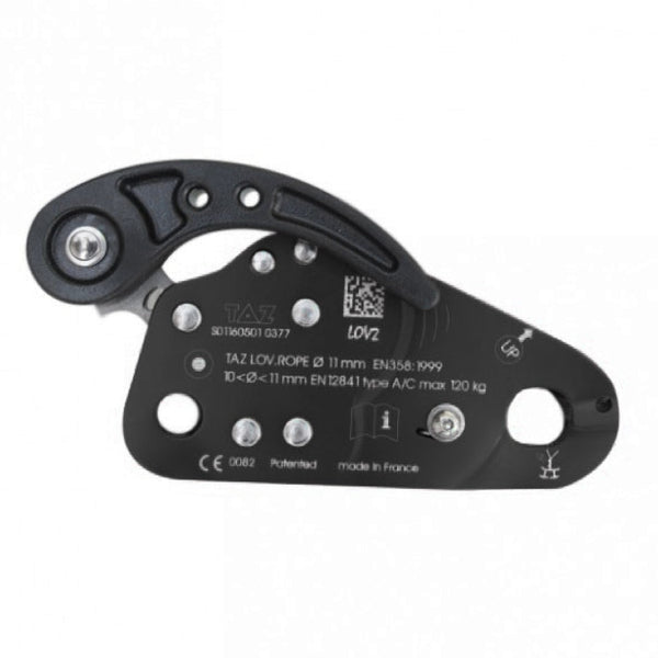 TAZ Lov2 Fall Arrest Descender Black