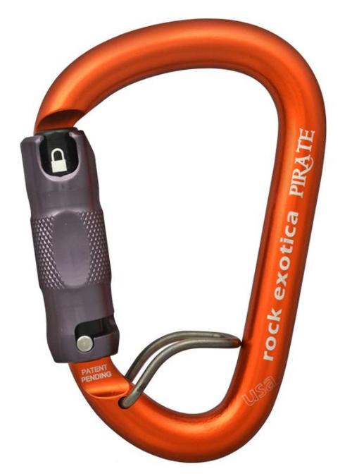 ROCK EXOTICA Pirate Carabiner - Wire Eye Auto-lock