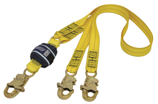 SALA Force 2 Twin Webbing Lanyard with Small Hooks