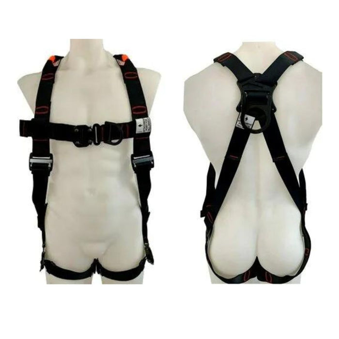 3M Protecta P200 Riggers Full-Body Harness 1130116 Front Back