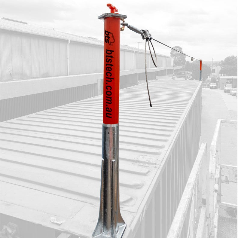 BTS Shipping Container Anchor Post 22kN - Rated for Fall Arrest ...