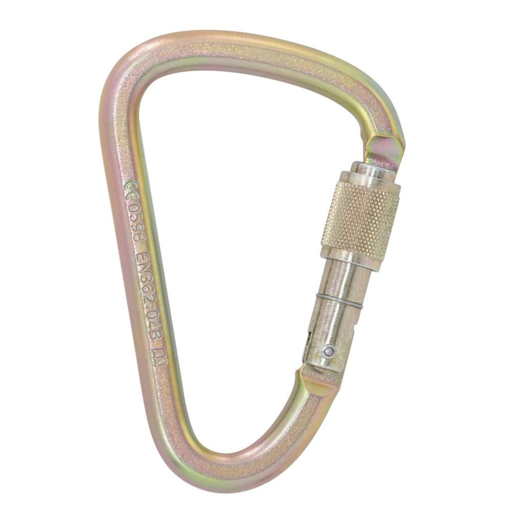 ISC Klettersteig Keylock Screwgate Karabiner – Height Dynamics