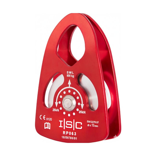 Isc Files ISC Single Alloy Rigging Pulley – Height Dynamics