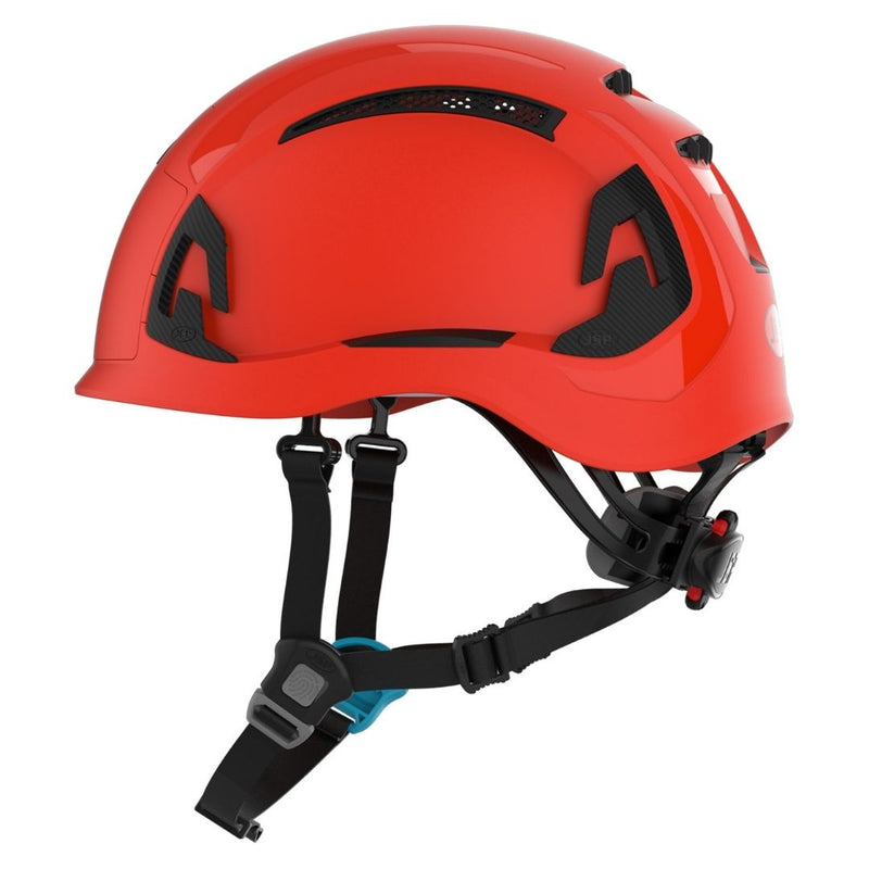 JSP EVO ALTA Skyworker Vented Helmet orange side