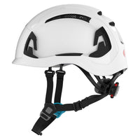 JSP EVO ALTA Skyworker Vented Helmet white side