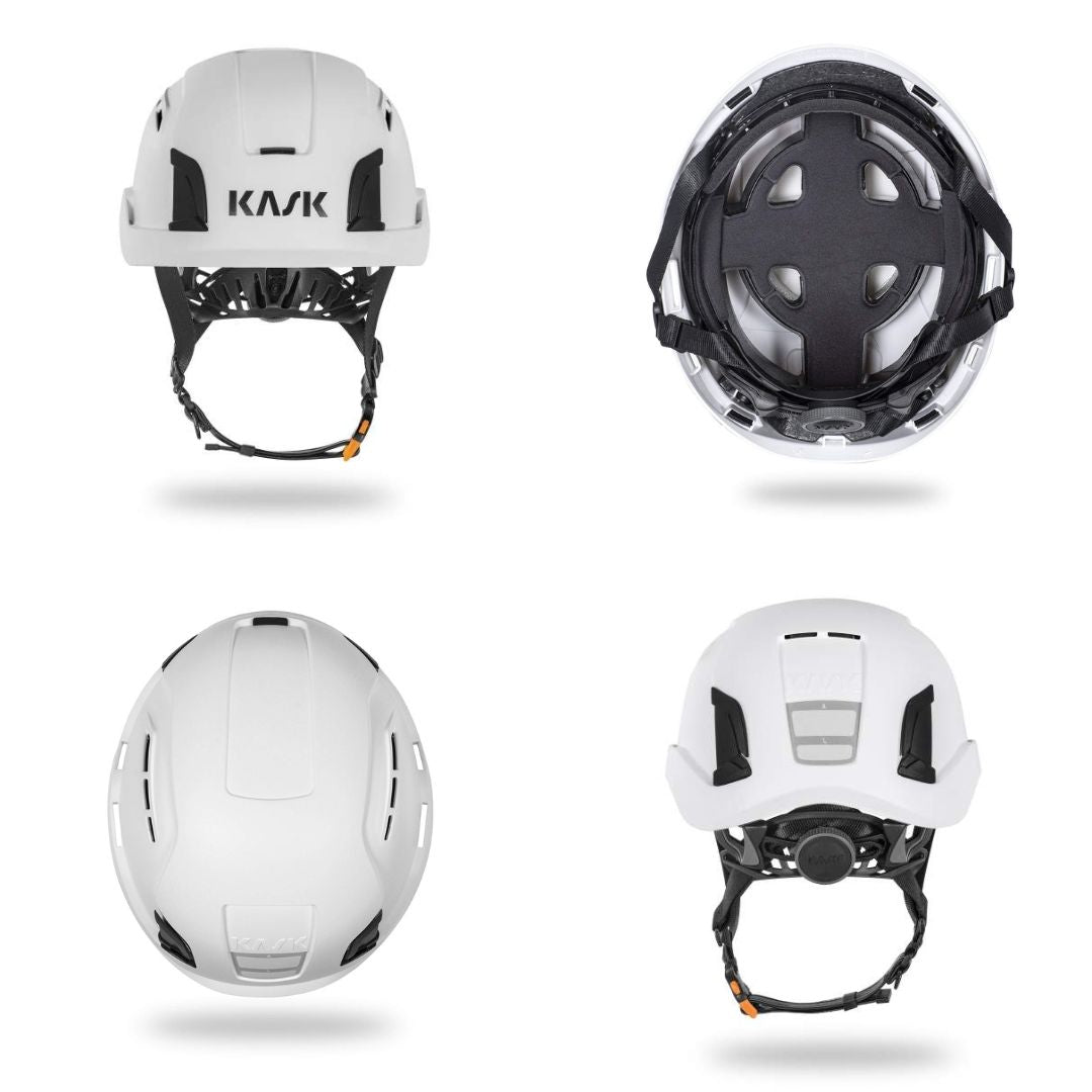 KASK Veiligheidshelm ZENITH X Air, bouwhelm, klimhelm, werkhelm, draaiwiel maat 52-63 cm, ventilatiesysteem, kleur: donkergroen KASK Veiligheidshelm ZENITH X Air, bouwhelm, klimhelm, werkhelm, draaiwiel maat 52-63 cm, ventilatiesysteem, kleur: donkergroen