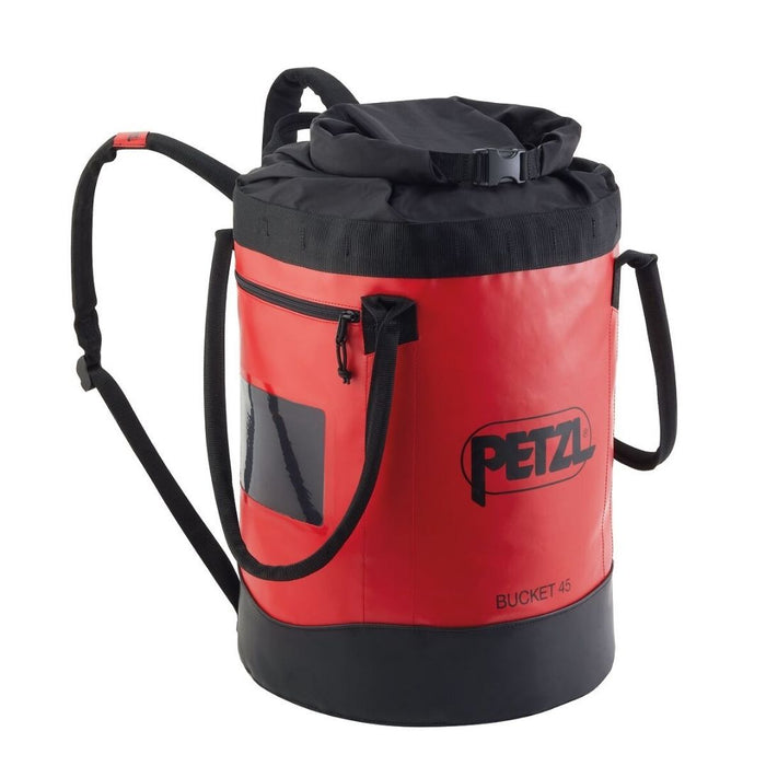 PETZL 45L Bucket Rope Bag Red