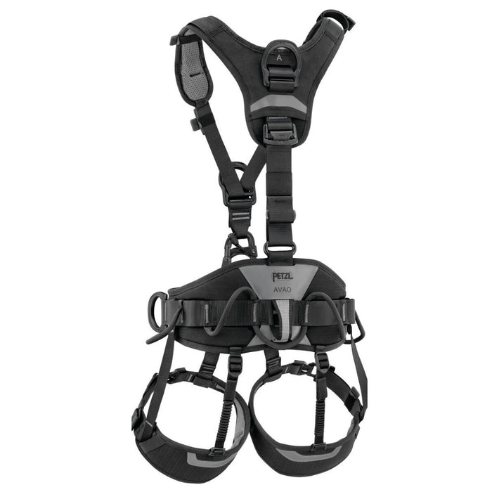 PETZL Avao Fast Harness European Black bacl