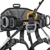 PETZL Avao Sit Harness 2025 attached