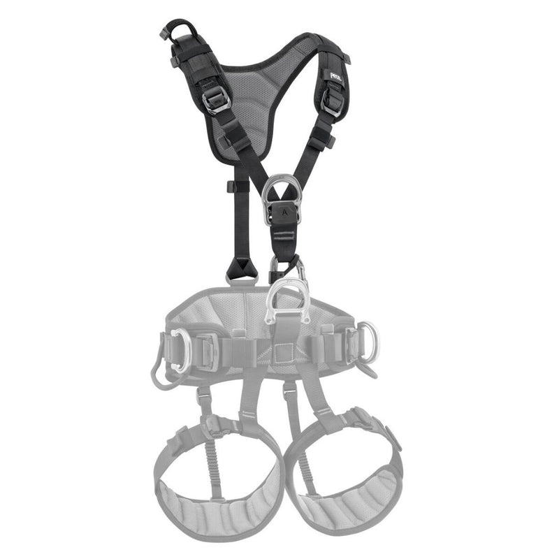 PETZL TOP Chest Harness 2025 I612_C081AB00 front with sit