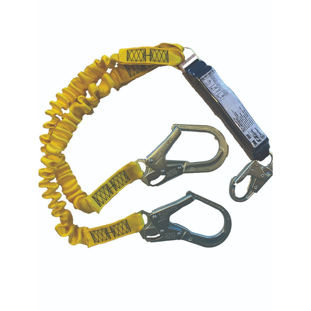 3M DBI-SALA EZ-Stop Shock Absorbing Elasticated Webbing Lanyard - Double Tail Z60203634E