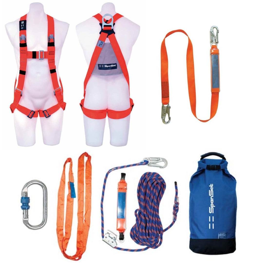 Spanset Rescue Training Spanset Tradesman's Harness Kit – Height Dynamics