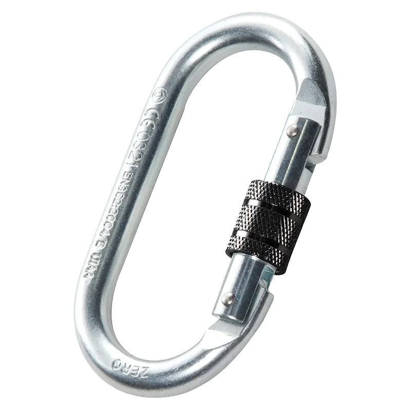 ZERO Steel Oval Carabiner