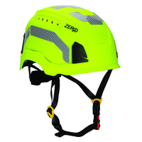 ZERO Apex X2 Vented Safety Helmet - Fluro Yellow