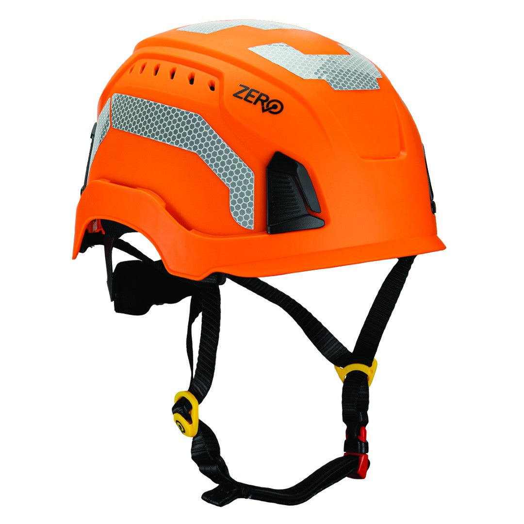 ZERO Apex X2 Vented Safety Helmet - Orange