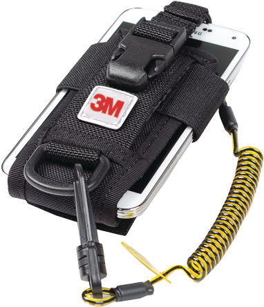 PYTHON SAFETY Adjustable Radio Holster With tether