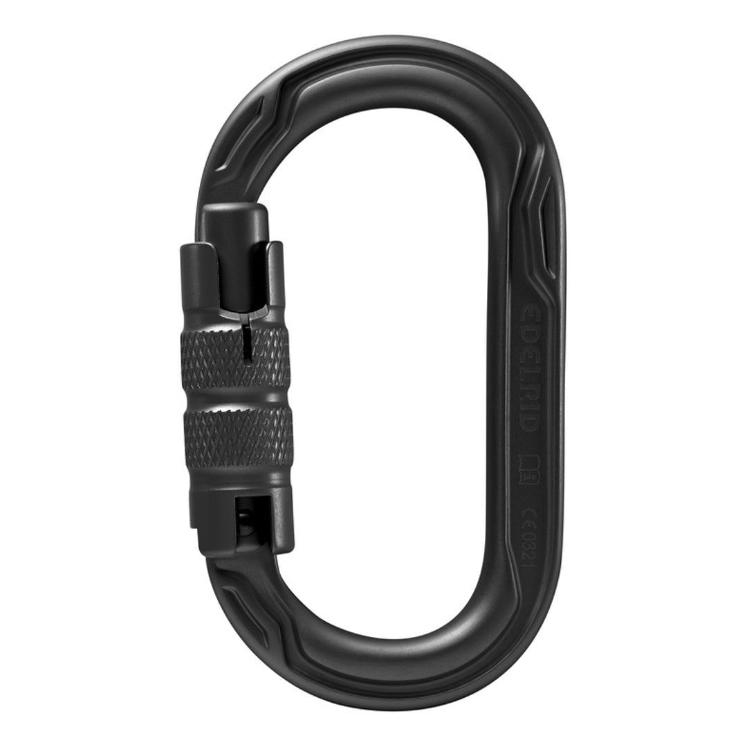 Edelrid Oval Power 2500 Alloy Triple-action Carabiner – Height