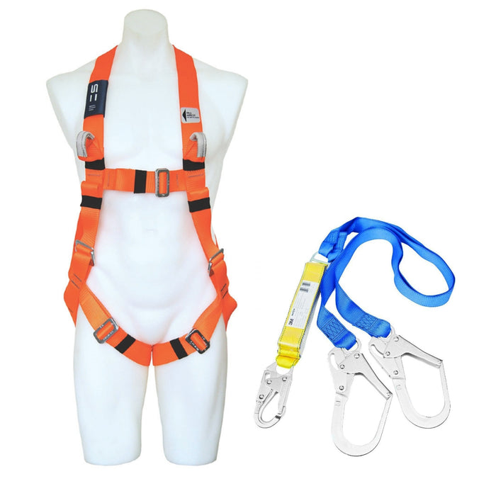 Fall Arrest Harness and Twin Lanyard - Hire