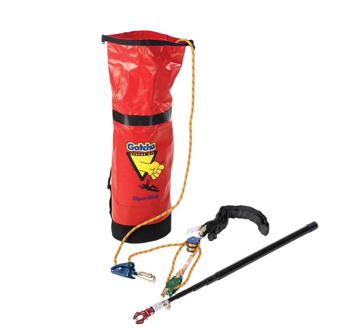 Spanset GOTCHA fall arrest rescue kit 50m – Height Dynamics
